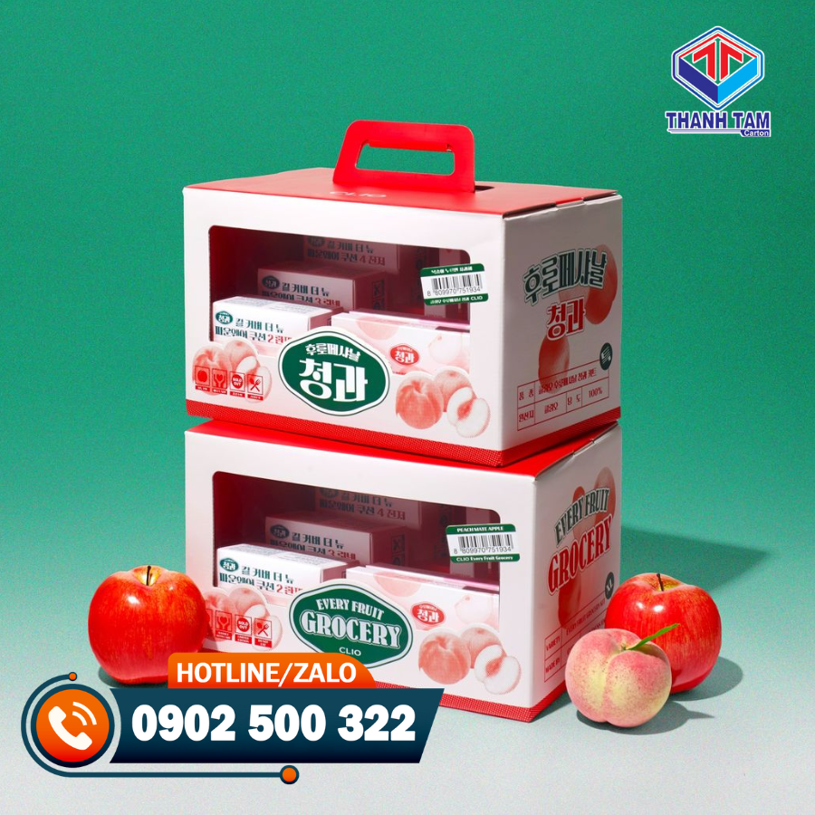 thùng giấy carton in offset