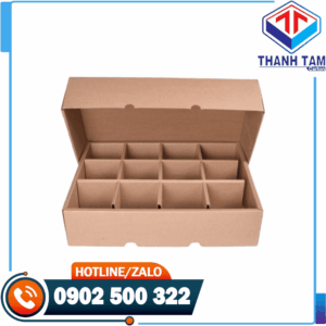 thùng carton có vách ngăn