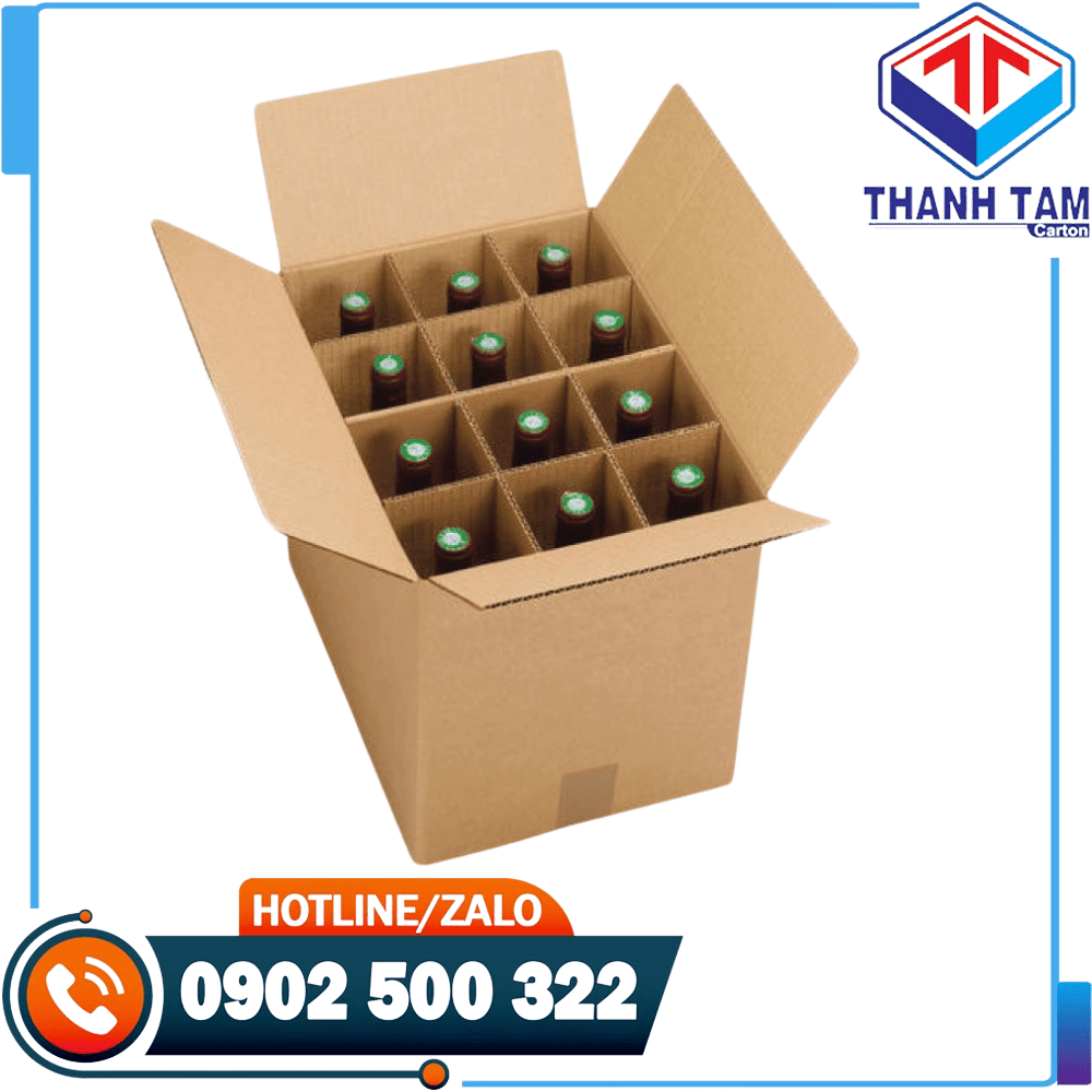 thùng carton có vách ngăn