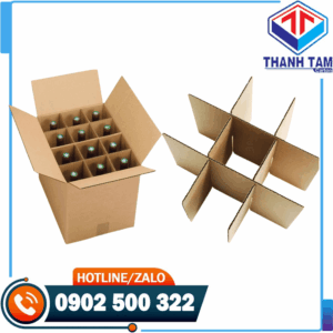 thùng carton vách ngăn