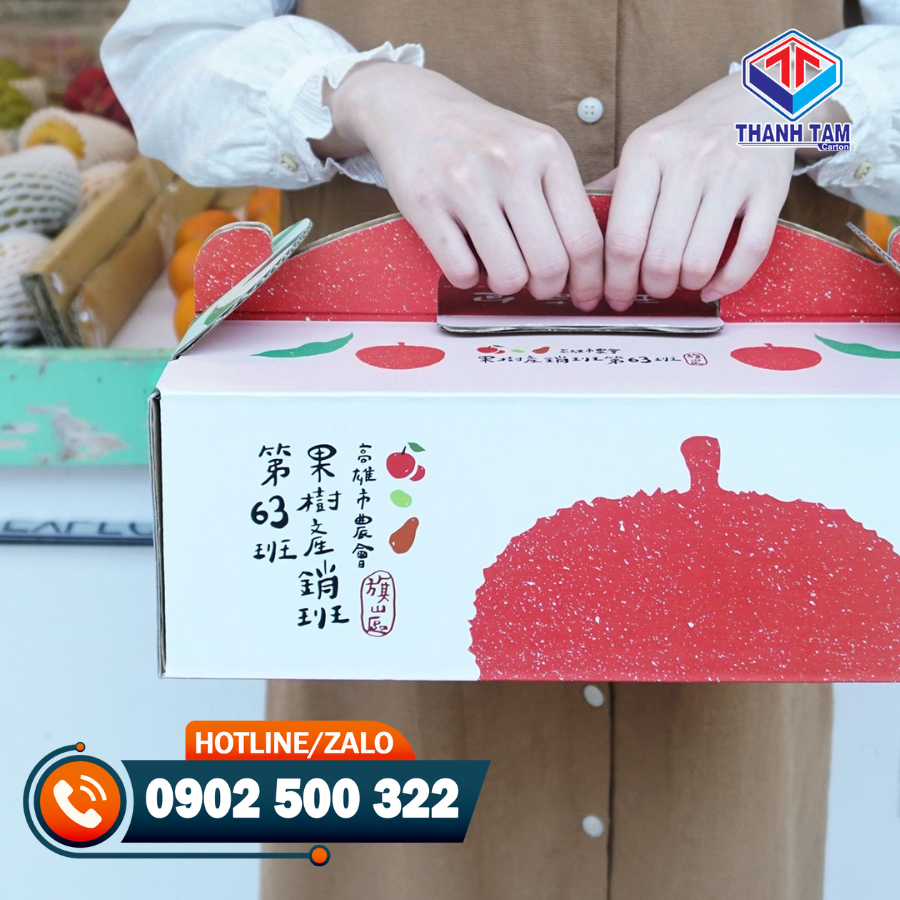 hộp carton nắp gài