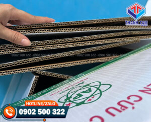 Thùng Carton Chống Thấm 5 Lớp IN Flexo Chất Lượng, Thiết Kế Tinh Gọn