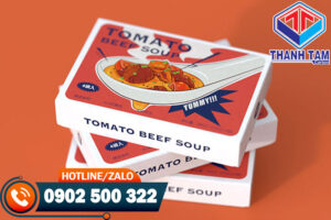 hộp bánh pizza in offset