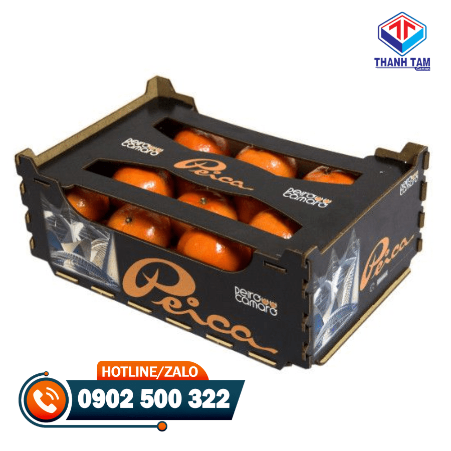 Thùng carton đựng trái cây