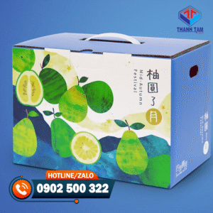 Thùng carton đựng trái cây