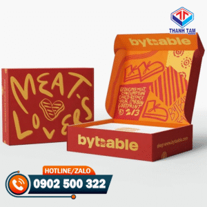 Hộp nắp cài gài hông