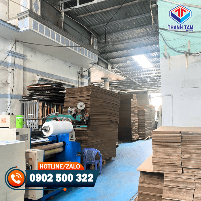 Xưởng sản xuất thùng giấy carton