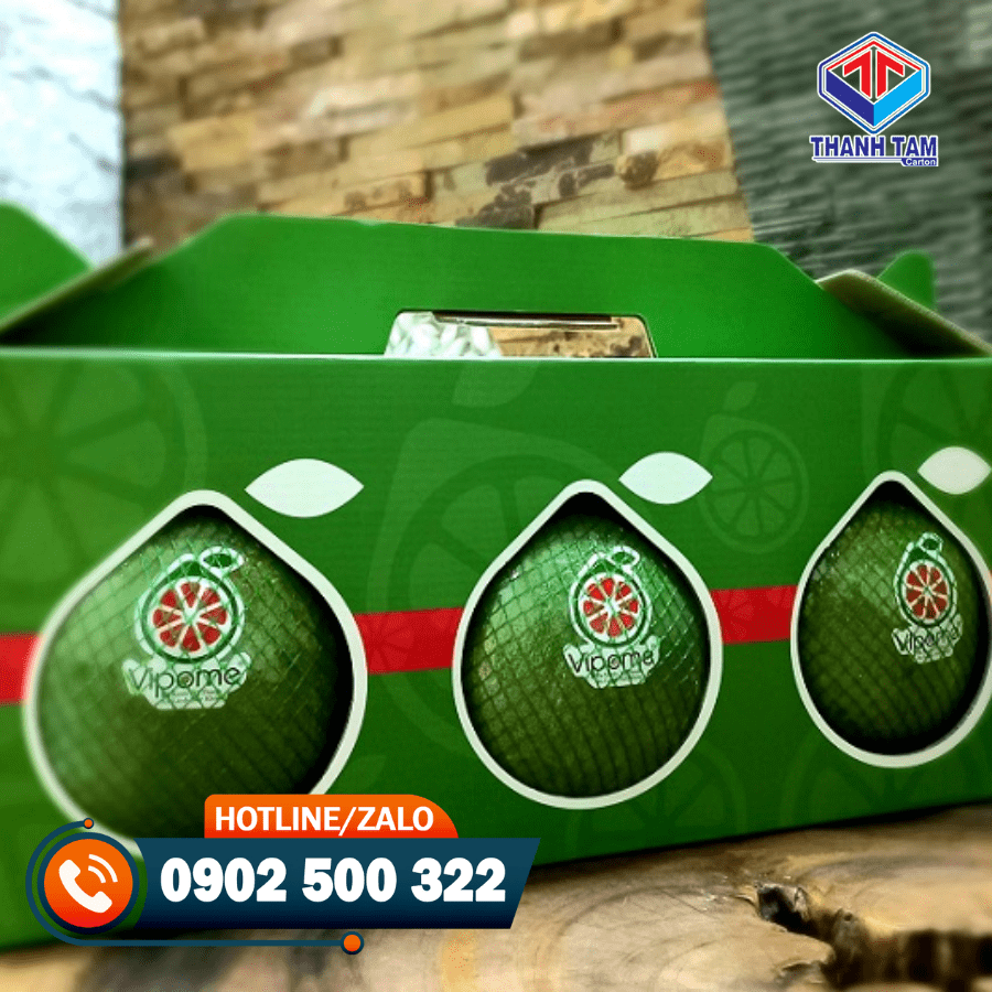 thùng giấy đựng trái cây