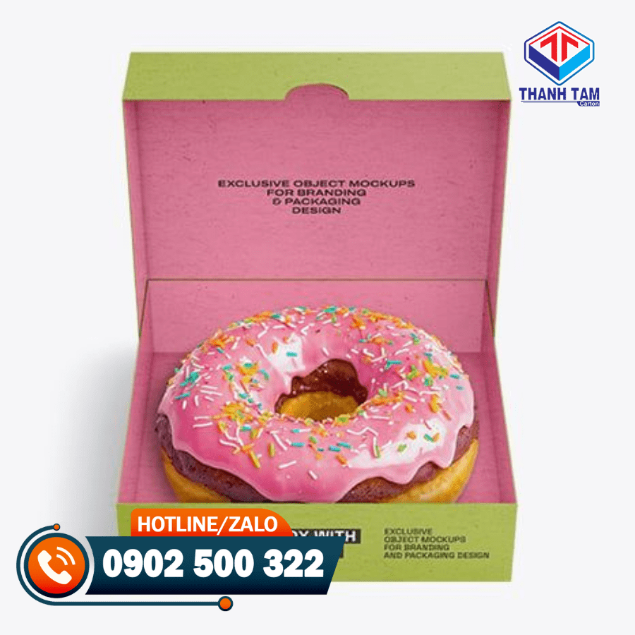 hộp carton nắp gập