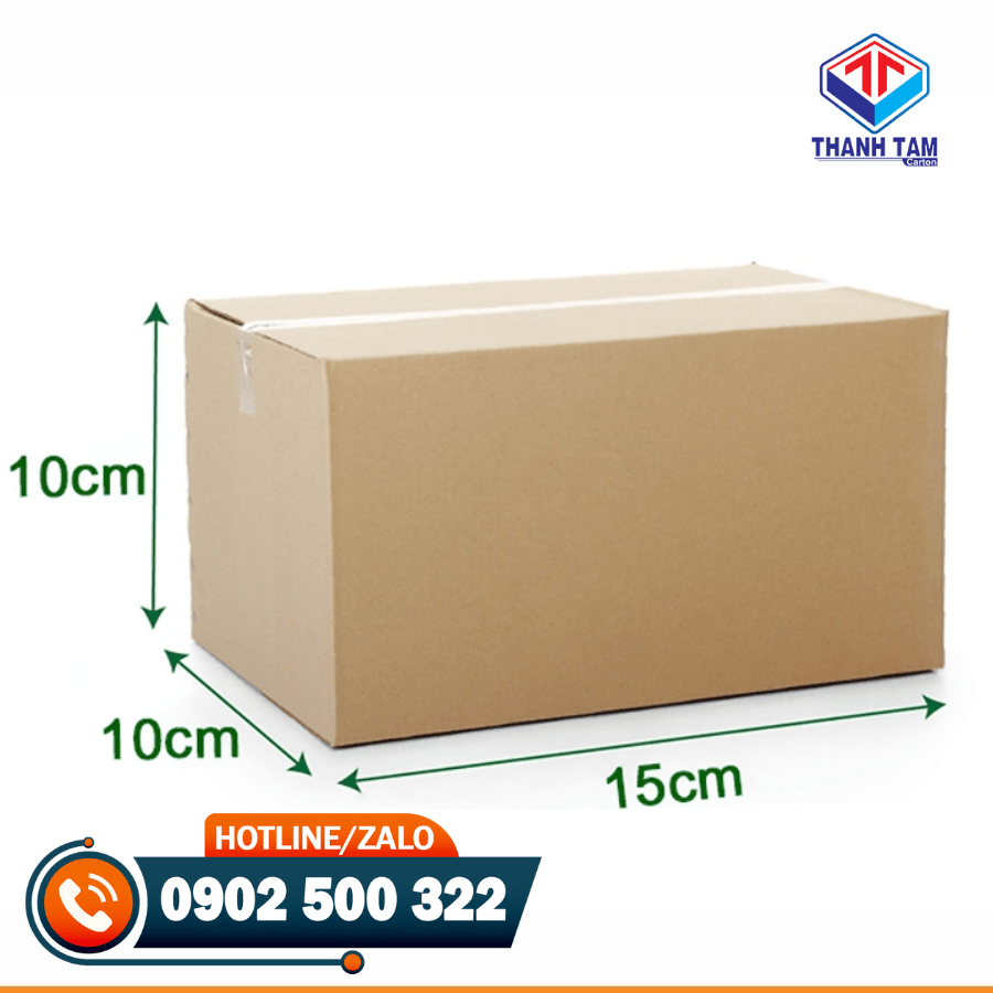 hộp carton 15x10x10