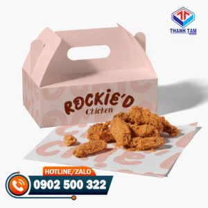 hộp giấy đựng đồ ăn nhanh