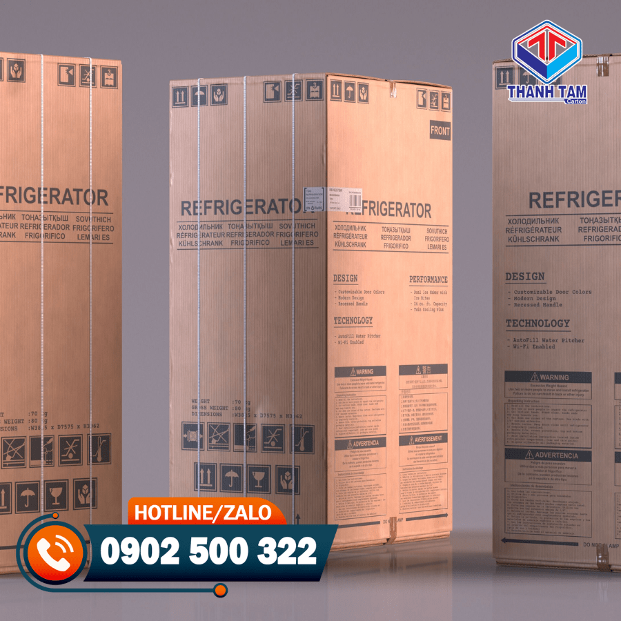 thùng carton kích thước lớn