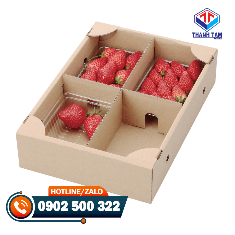 thùng carton đựng nông sản