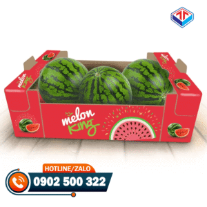 thùng carton đựng dưa hấu
