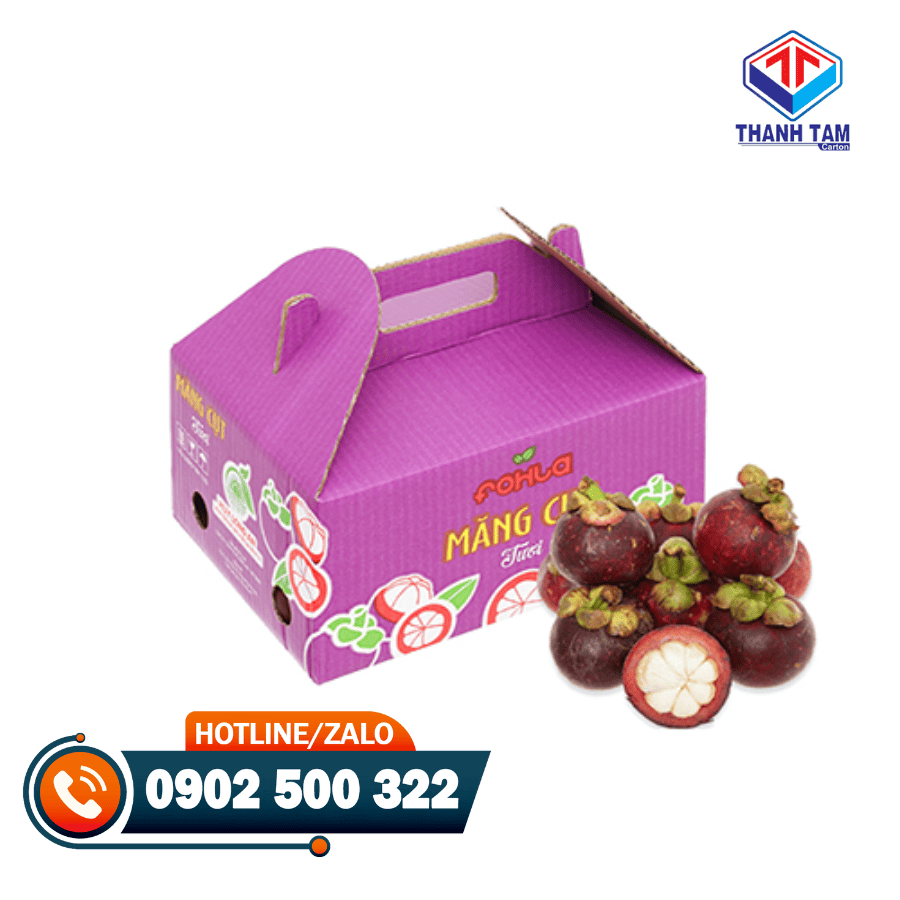 thùng carton đựng măng cụt
