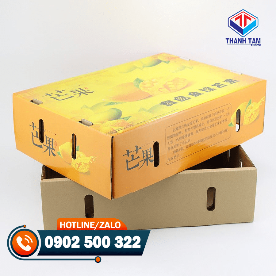 thùng giấy đựng nông sản