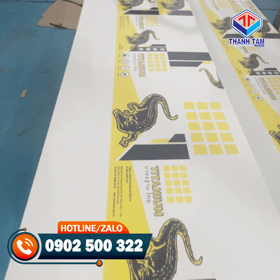 thùng giấy keo chà ron