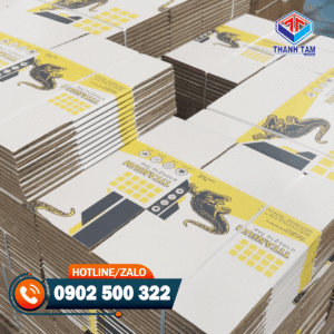 thùng giấy keo chà ron