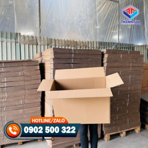 thùng giấy carton khổ lớn