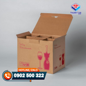 thùng carton có vách ngăn