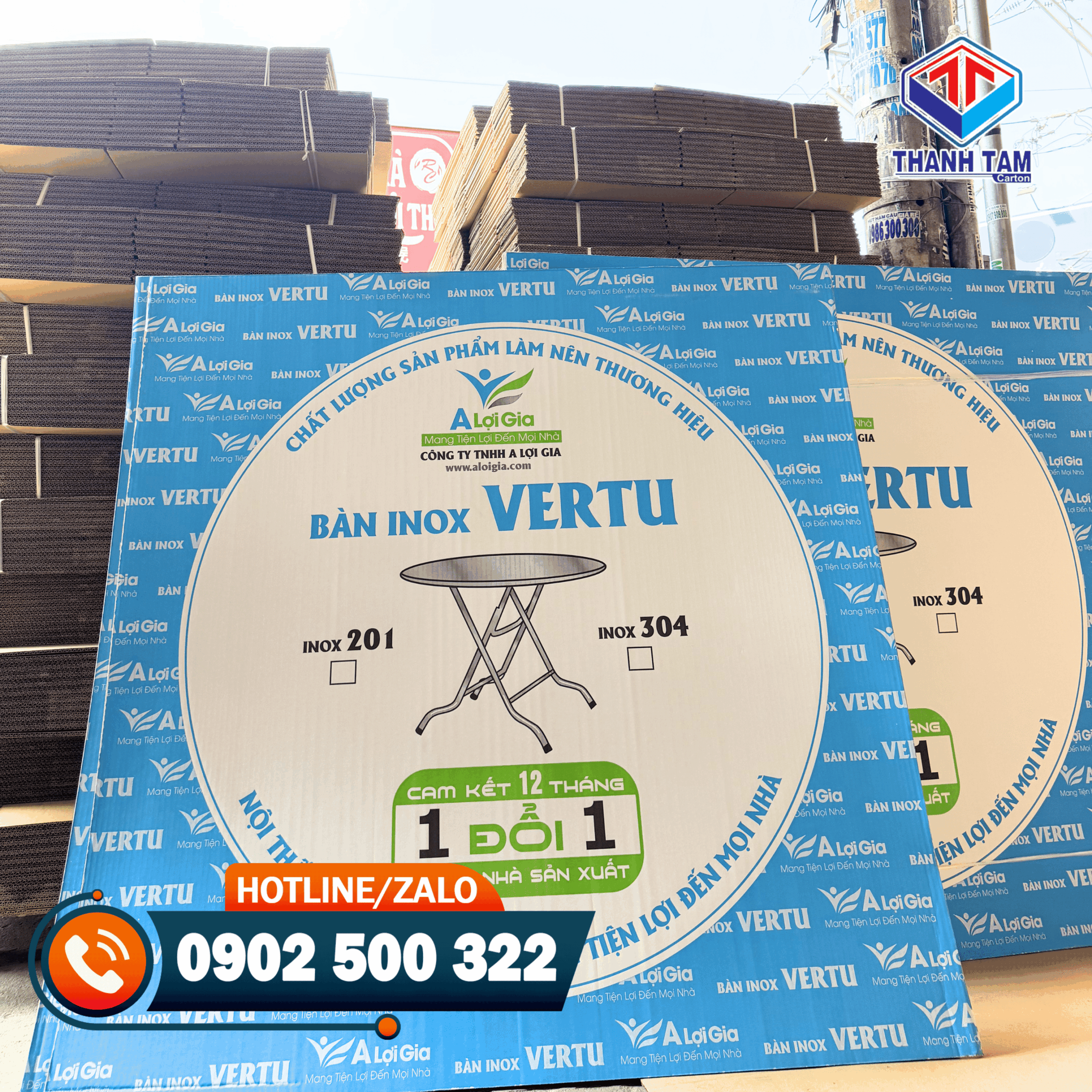 bìa carton 3 lớp in flexo