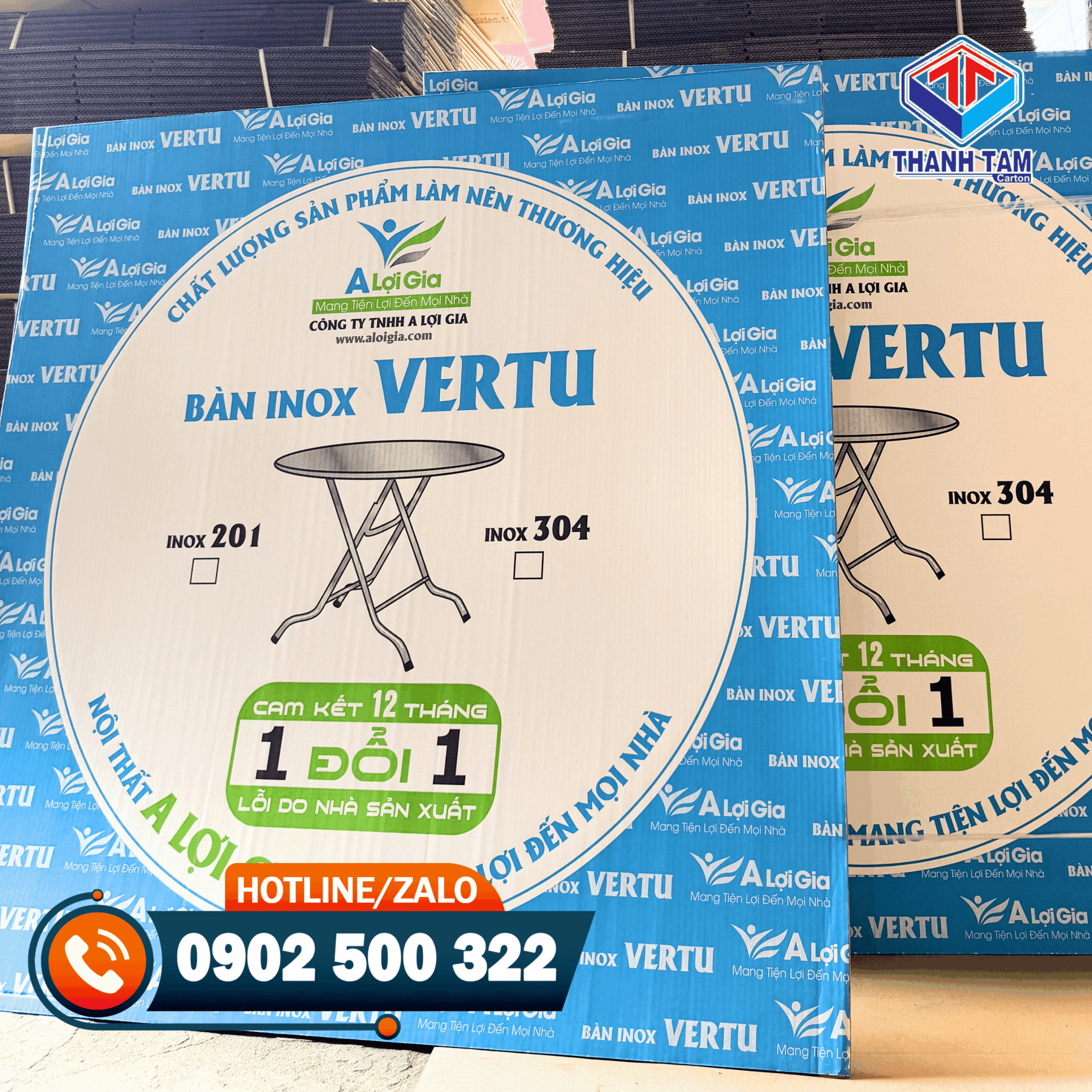 bìa carton 3 lớp in flexo