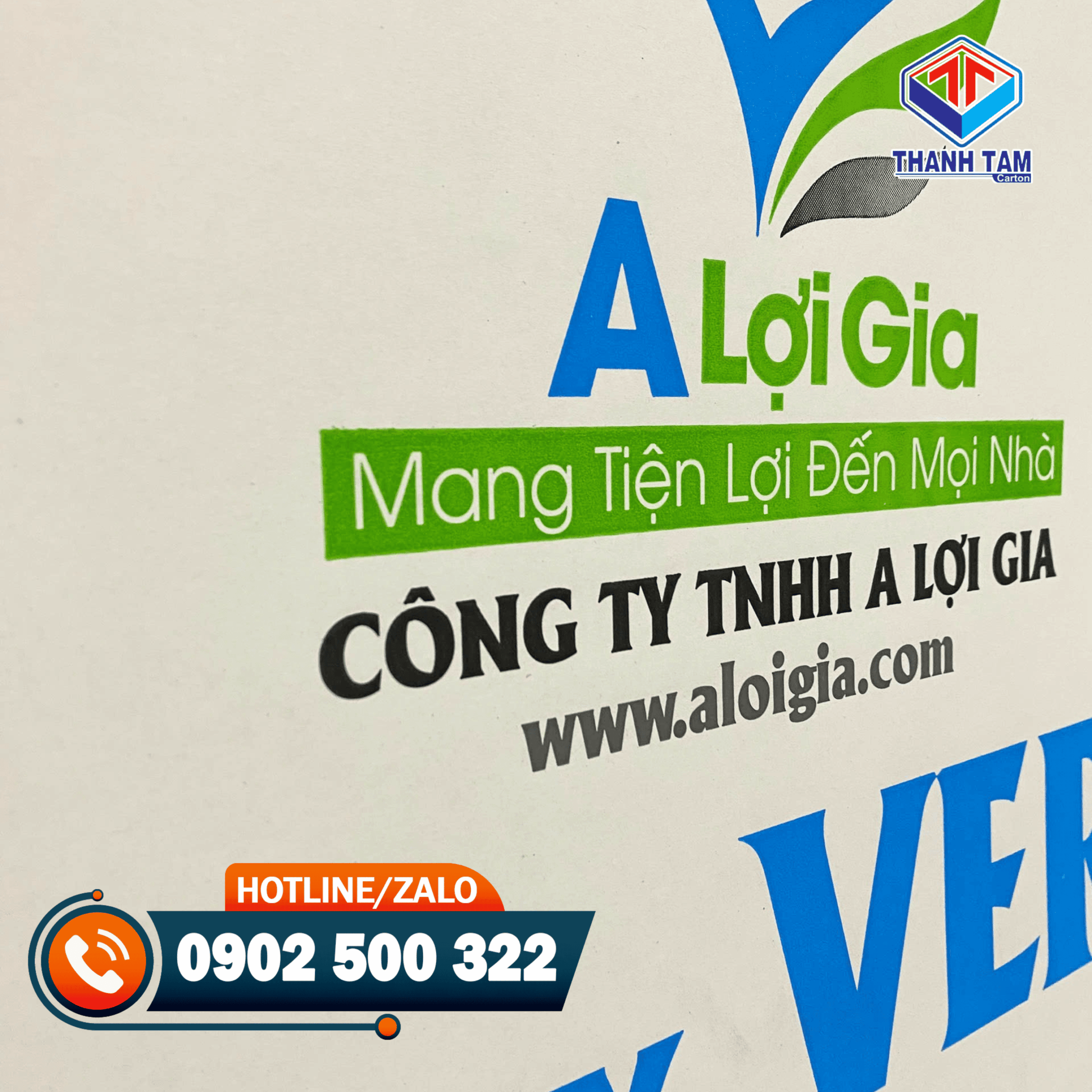 bìa carton 3 lớp in flexo