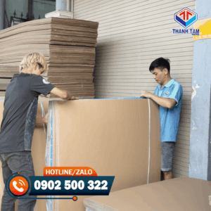 bìa carton 3 lớp in flexo
