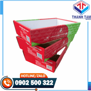 khay giấy đựng quà