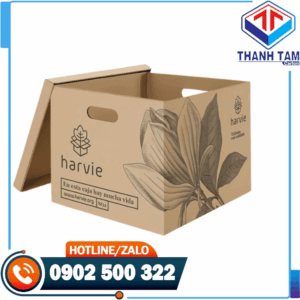 thùng carton đựng hàng may mặc