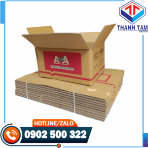 thùng carton đựng hàng may mặc