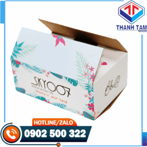 thùng carton đựng mỹ phẩm