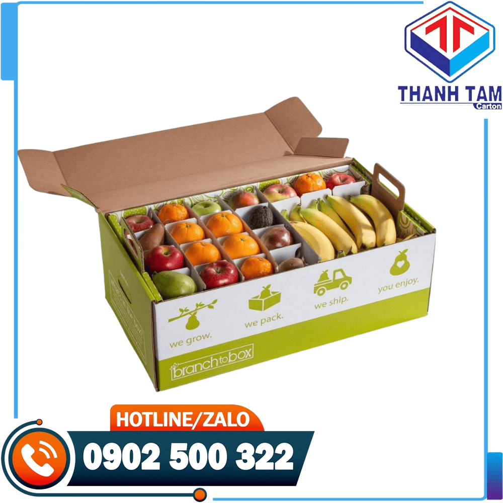thùng carton nông sản xuất khẩu