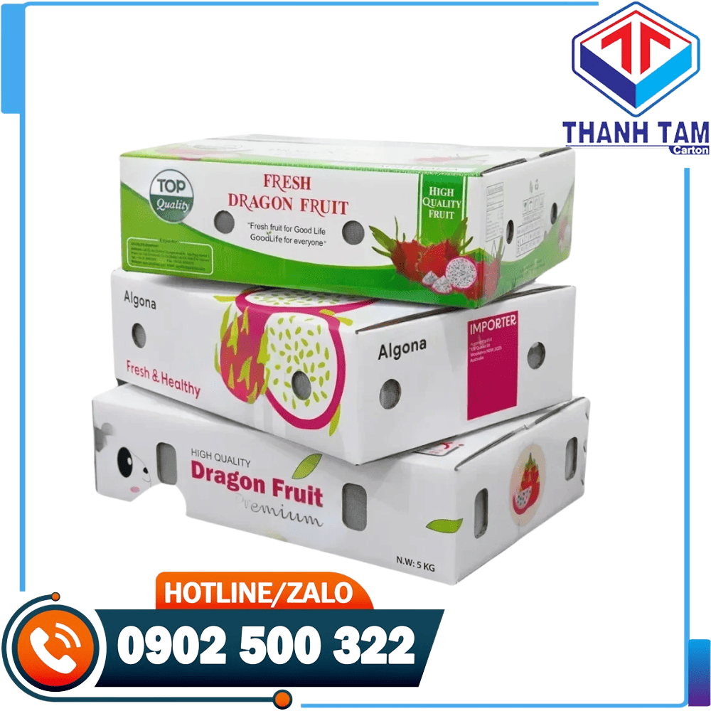 thùng carton nông sản xuất khẩu