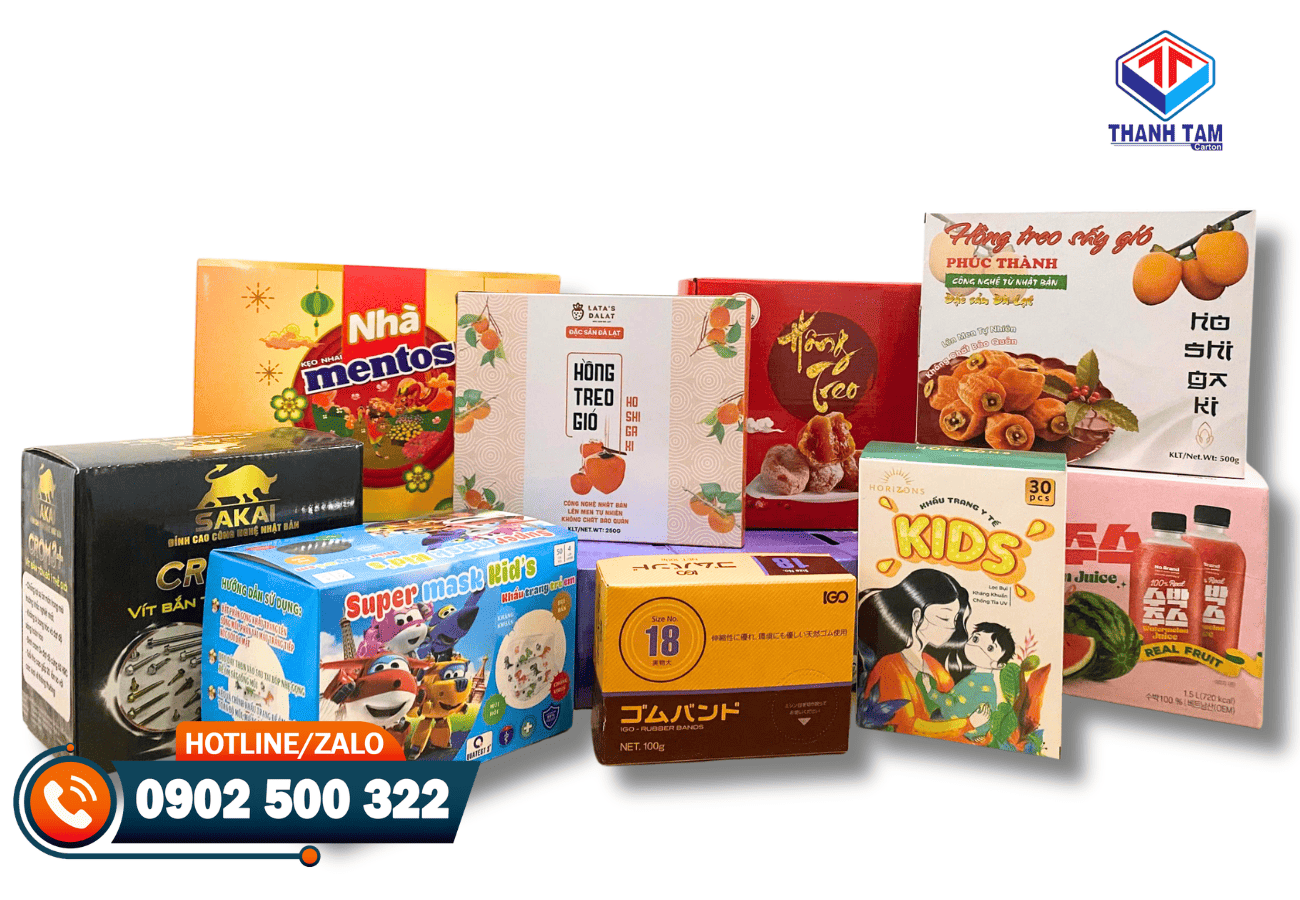 Sản xuất hộp giấy carton