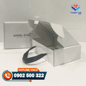 hộp carton trắng cán màng