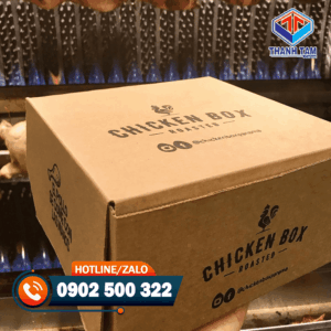 hộp giấy đựng gà nướng